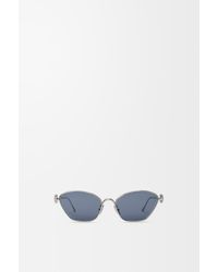 Loewe - Anagram Bombé Hexagon Sunglasses For - Lyst