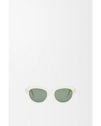 Loewe - Swan Slim Sunglasses For - Lyst