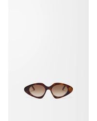 Loewe - Triangle Slim Sunglasses For - Lyst