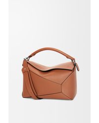 Loewe - Luxury Puzzle Bag In Classic Calfskin For - Lyst