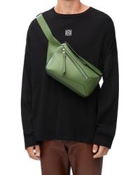 Loewe - Luxury Small Puzzle Bumbag In Classic Calfskin - Lyst