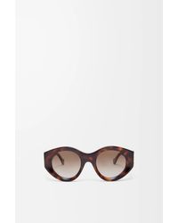 Loewe - Maxi Anagram Butterfly Sunglasses For - Lyst