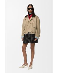 Loewe - Short Parka - Lyst