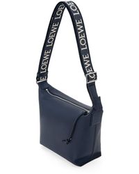 Loewe - Small Leather Cubi Cross-Body Bag - Lyst