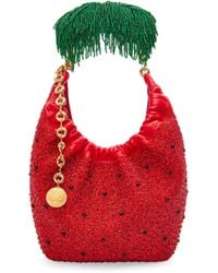 Loewe - Mini Squeeze Bag In Beaded Leather - Lyst