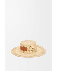 Loewe - Sombrero De Pescador En Rafia Mujer - Lyst