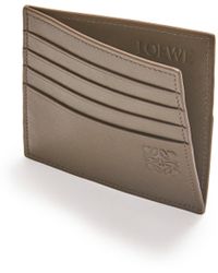 Loewe - Luxury Open Plain Cardholder In Shiny Calfskin - Lyst