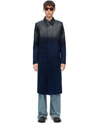 Loewe - Coat In Nappa Lambskin - Lyst