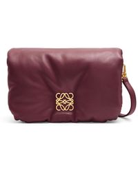 Loewe - Luxury Mini Puffer Goya Bag In Shiny Nappa Lambskin For - Lyst