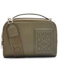 Loewe - Luxury Mini Camera Crossbody Bag In Satin Calfskin - Lyst