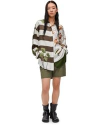 Loewe - Shorts In Cotton Blend - Lyst