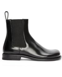 Loewe - Campo Black Leather Boot - Lyst