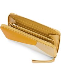 Loewe - Luxury Puzzle Zip Around Wallet In Classic Calfskin - Lyst