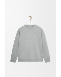 Loewe - Sudadera De Corte Holgado En Algodónsize Hombre - Lyst
