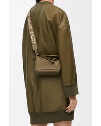 Loewe - Luxury Anagram Strap In Jacquard And Calfskin - Lyst