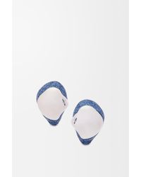 Loewe - Foam Drip Earrings In Sterling Silver And Enamel - Lyst