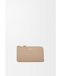 Loewe - Luxury Pebble Coin Cardholder In Shiny Nappa Calfskin For - Lyst