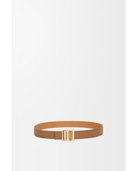 Loewe - Luxury Graphic Belt In Classic Calfskin - Lyst
