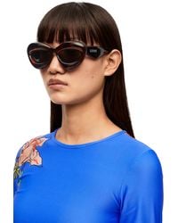 Loewe - Luxury Inflated Cateye Sunglasses In Nylon - Lyst
