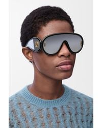 Loewe - X Paula's Ibiza G000487X01 Wave Mask Round-Frame Acetate Sunglasses - Lyst