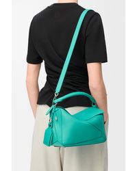 Loewe - Luxury Small Featherlight Puzzle Bag In Nappa Lambskin - Lyst