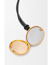 Loewe - Luxury Pebble Locket Charm - Lyst