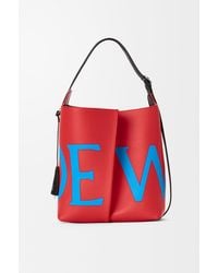 Loewe - Large Bilbao Bucket Oversized Logo - Lyst