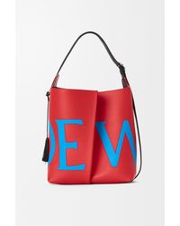 Loewe - Large Bilbao Bucket Oversized Logo - Lyst