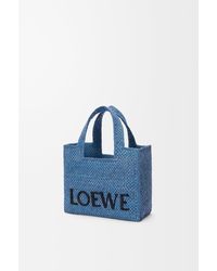 Loewe - Mini Font Tote - Lyst