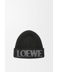Loewe - Luxury Beanie In Wool For - Lyst