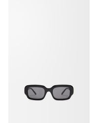 Loewe - Gafas De Sol Rectangular Slim Mujer - Lyst