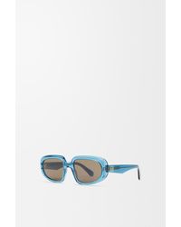 Loewe - Mini Anagram Steps Rectangular Sunglasses For - Lyst