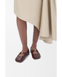 Loewe - Pebble Soft Ballerina - Lyst