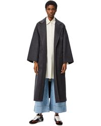 loewe oversized ribbon coat