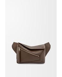Loewe - Small Puzzle Bumbag In Grained Calfskin - Lyst