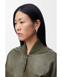 Loewe - Pendientes De Aro Stacked En De Ley - Lyst