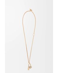 Loewe - Collar De Metal Personalizable Mujer - Lyst