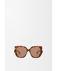 Loewe - Square Slim Sunglasses - Lyst