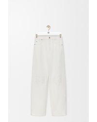Loewe - Anagram Baggy Jeans - Lyst