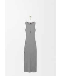 Loewe - Vestido Sin Mangas En Algodón Mujer - Lyst