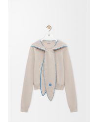 Loewe - Scarf Sweater - Lyst