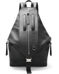 Loewe - Convertible Backpack In Classic Calfskin - Lyst