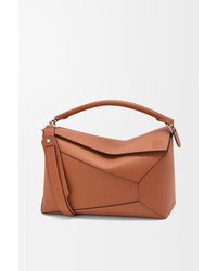 Loewe - Large Puzzle Bag In Classic Calfskin - Lyst