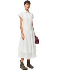 Double layer midi dress sale