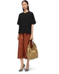 Loewe - Luxury Boxy Fit T-shirt In Cotton - Lyst