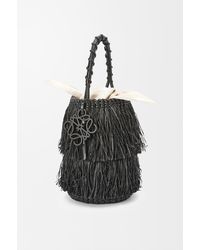 Loewe - Frayed Bucket Bag - Lyst