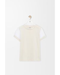 Loewe - Stretch-Cotton Anagram T-Shirt - Lyst