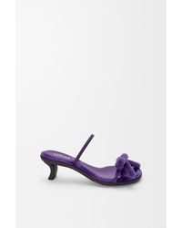 Loewe - Mimi Bow Sandal - Lyst