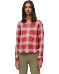 Loewe - Luxury Shirt In Cotton And Silk For - Lyst