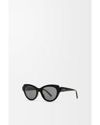 Loewe - Swan Slim Sunglasses For - Lyst